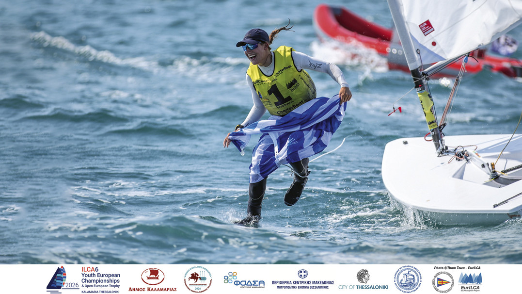 Global distinction for the Lightning crew of the Kalamaki Yacht Club!