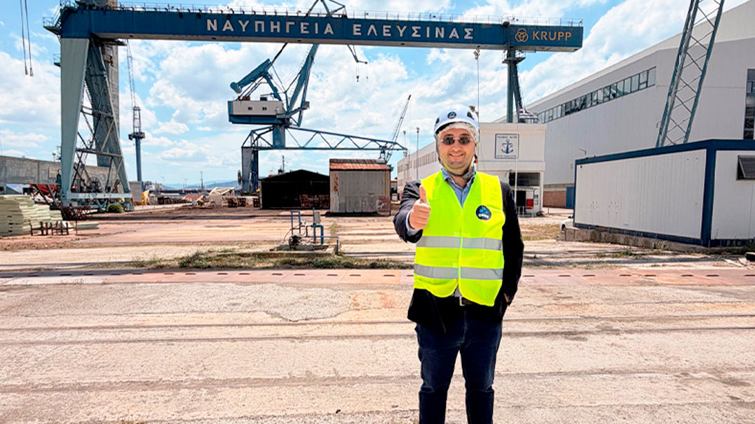 Η Roussakis Supplies στα Ναυπηγεία Ελευσίνας ONEX