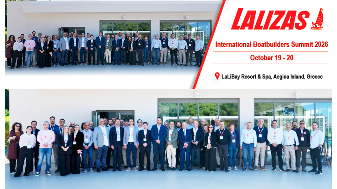 LALIZAS Brings the Boatbuilding Industry Together at the International Boatbuilders Summit 2026
