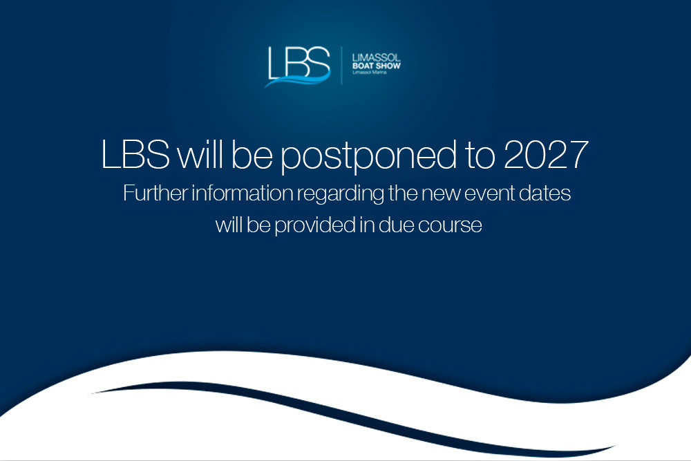 Το Limassol Boat Show αναβάλλεται για τον Μάιο του 2027
