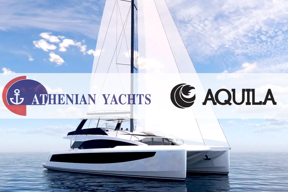 Η Athenian Yachts αποκλειστική αντιπρόσωπος των AQUILA sailing catamarans στην Ελλάδα